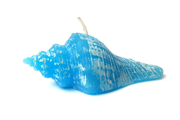 Shell shaped candle — Stock Photo, Image