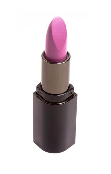 Roze lippenstift geïsoleerd op wit — Stockfoto