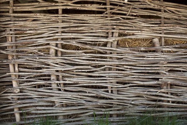 stock image Old wooden fence