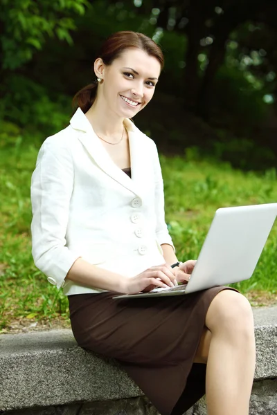 Young business-woman — Stock Photo, Image