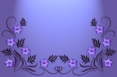 Abstract background for a card