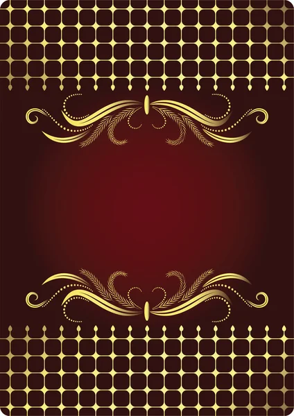 stock vector Background with ornament