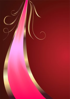 Celebratory abstract background clipart