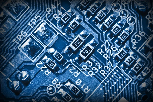 Elektronisch circuit — Stockfoto