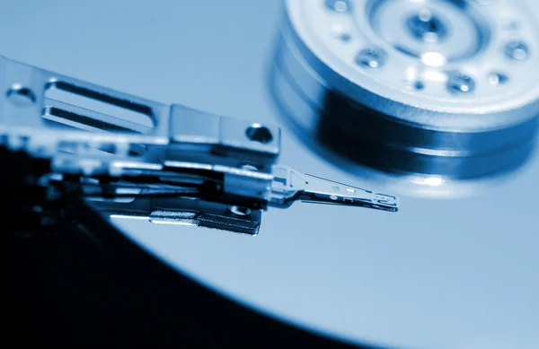 Detail obrazu pevného disku — Stock fotografie