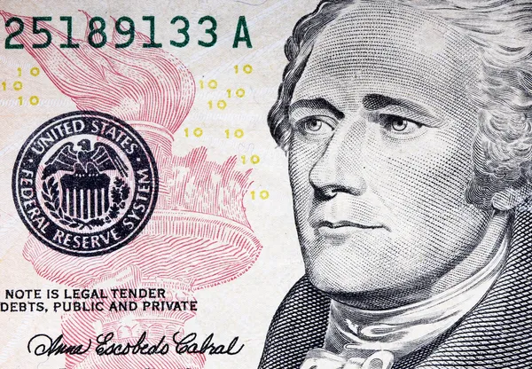 100 dólares EE.UU. primer plano — Foto de Stock