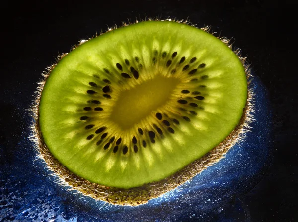 Prima beeld close-up van kiwi achtergrond 0 — Stockfoto