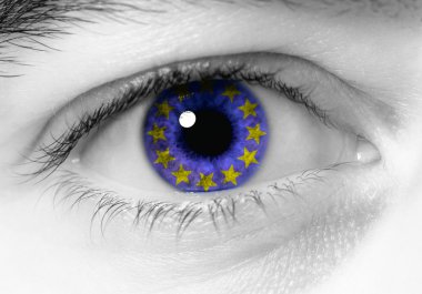 European eye clipart