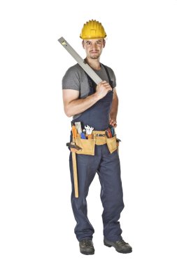 Standing worker clipart