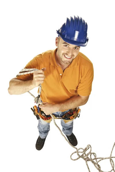 Manual worker on duty — Stock Photo, Image