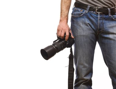 Detail of photographer clipart