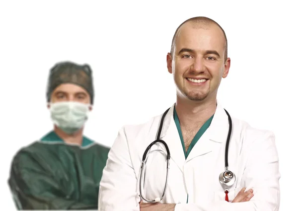 Портрет хирурга и врача — стоковое фото
