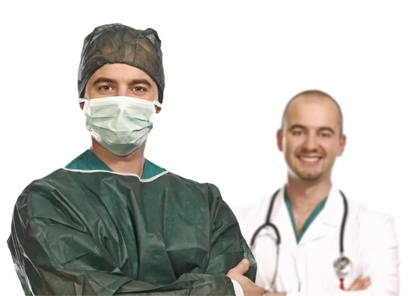 医師と外科の肖像画 — ストック写真
