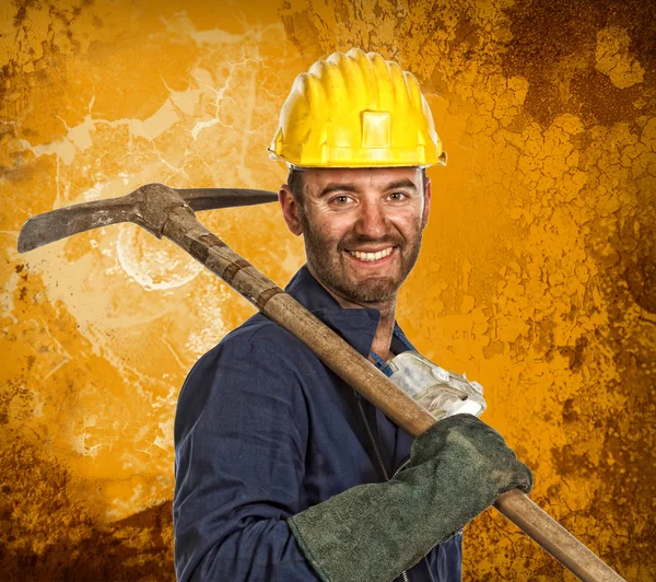 Miner manuella arbetare — Stockfoto