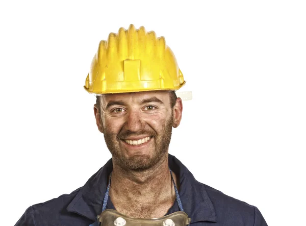 Ritratto del lavoratore dell'industria pesante — Foto Stock
