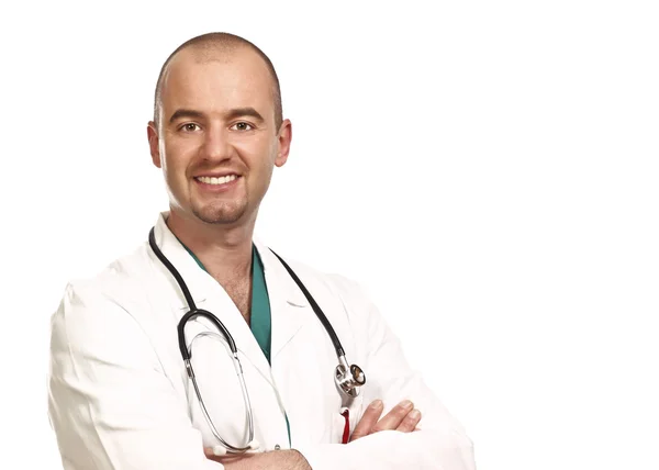 Confident young medic portrait — Stock Photo, Image