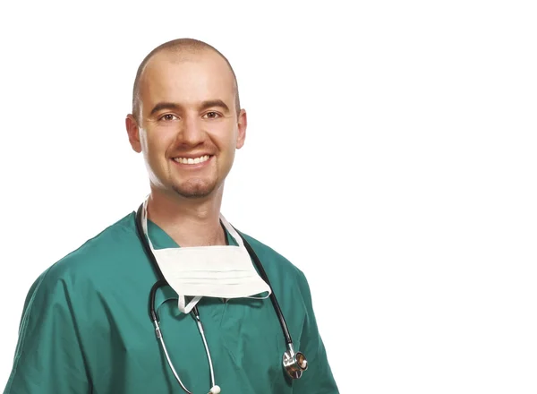 Confident young medic portrait — Stock Photo, Image