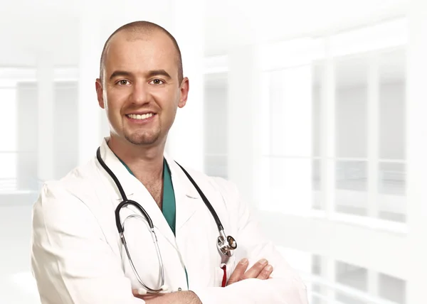 Porträt eines Arztes — Stockfoto