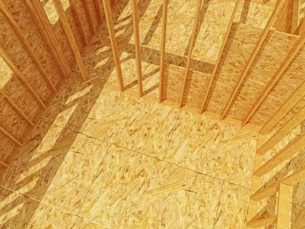 Construtione local de fundo de madeira — Fotografia de Stock