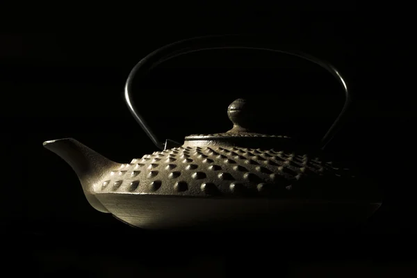 Japanese teapot closeup — Stock Photo, Image