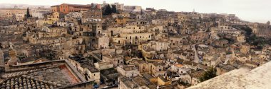 Matera panoramik görünüm