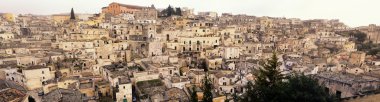 Matera panoramic view clipart