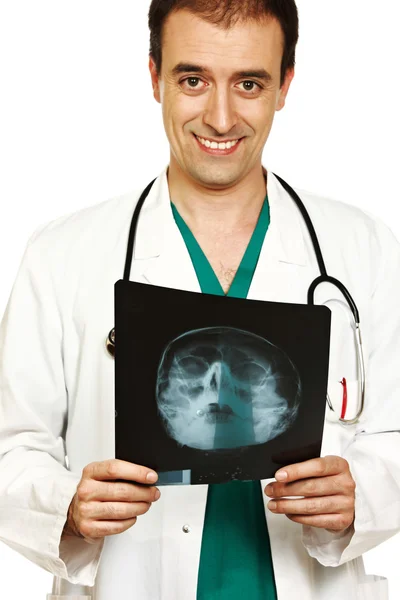 Röntgen und Arzt — Stockfoto
