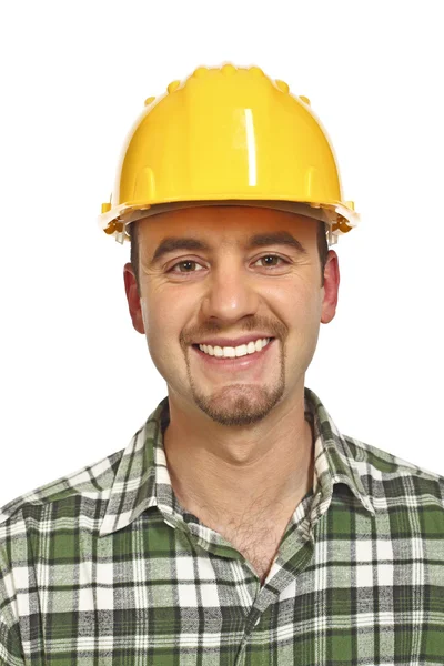 Smiling handyman portrait — Stock Photo, Image