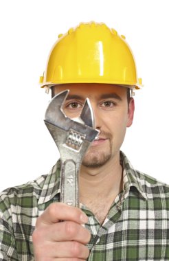 Worker portrait clipart