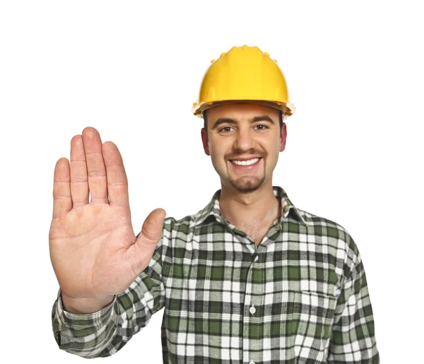 Stop worker — Stock Photo, Image