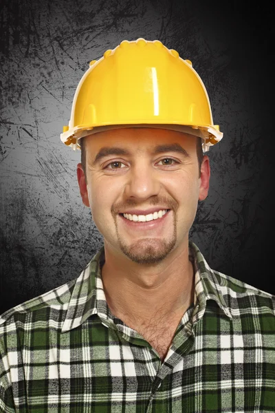 Sorrindo handyman retrato — Fotografia de Stock