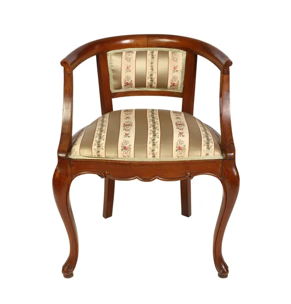 Старое винтажное кресло — стоковое фото