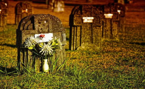 Taş mezar — Stok fotoğraf