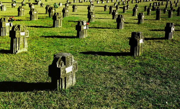Cimitery in crespi d'adda — Stock Photo, Image