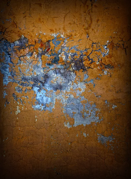 Grunge kahverengi eski duvar — Stok fotoğraf