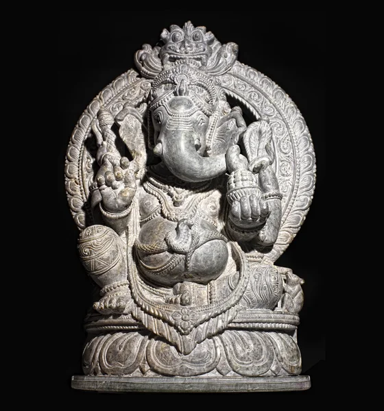 Hindoe-god Ganesh geïsoleerd — Stockfoto