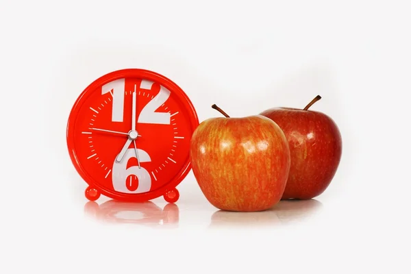 stock image Apples and hours