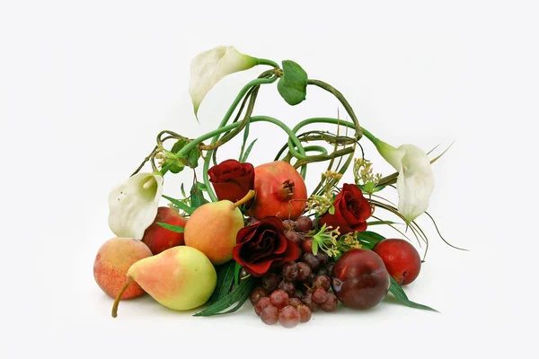 Ikebana de fruto Fotografias De Stock Royalty-Free