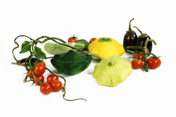 Vegetabiliska squash och tomater — Stockfoto