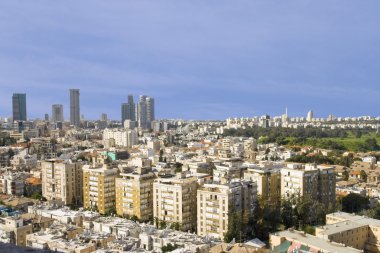 Panorama from Ramat Gan clipart