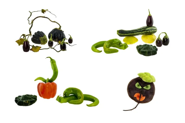 Compositions from vegetables — Stock Photo, Image