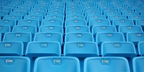 Rows of Emtpy Seats — Stock Photo, Image