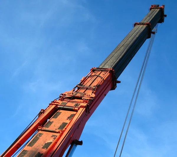 Teleskopisk crane — Stockfoto