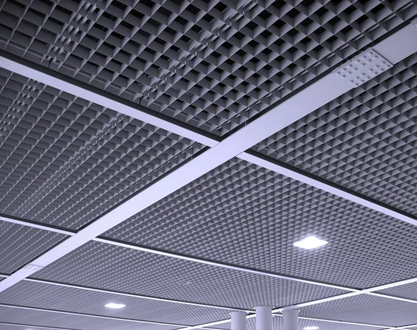 Modern Office Ceiling Pattern — Stock Photo, Image