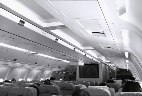 Vista da cabine de aeronaves — Fotografia de Stock