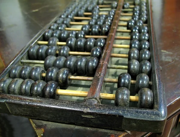 Gamla kinesiska abacus — Stockfoto