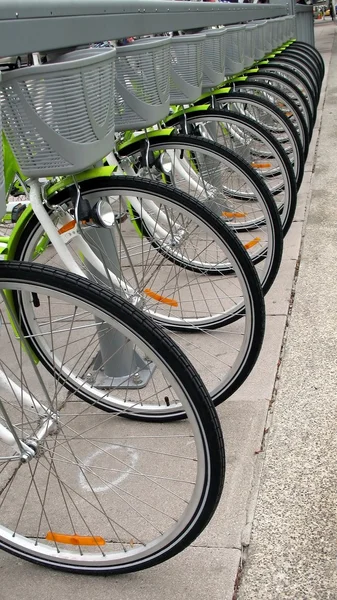 임대 자전거 — 스톡 사진