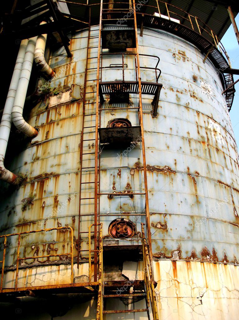 Old Storage Tank Stock Photo by ©shiyali 1079344