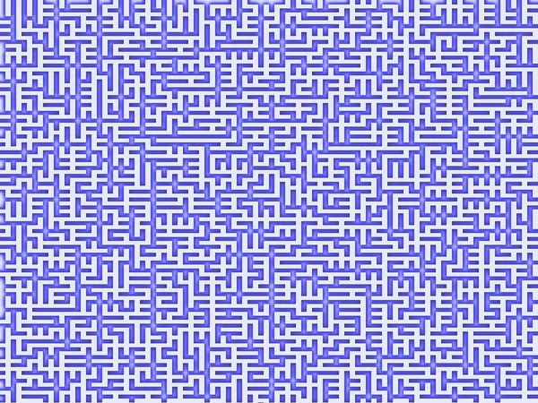 复杂迷宫 — 图库照片