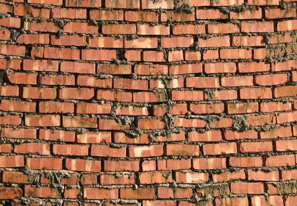 Sloppy Brick Wall — Stock Photo, Image
